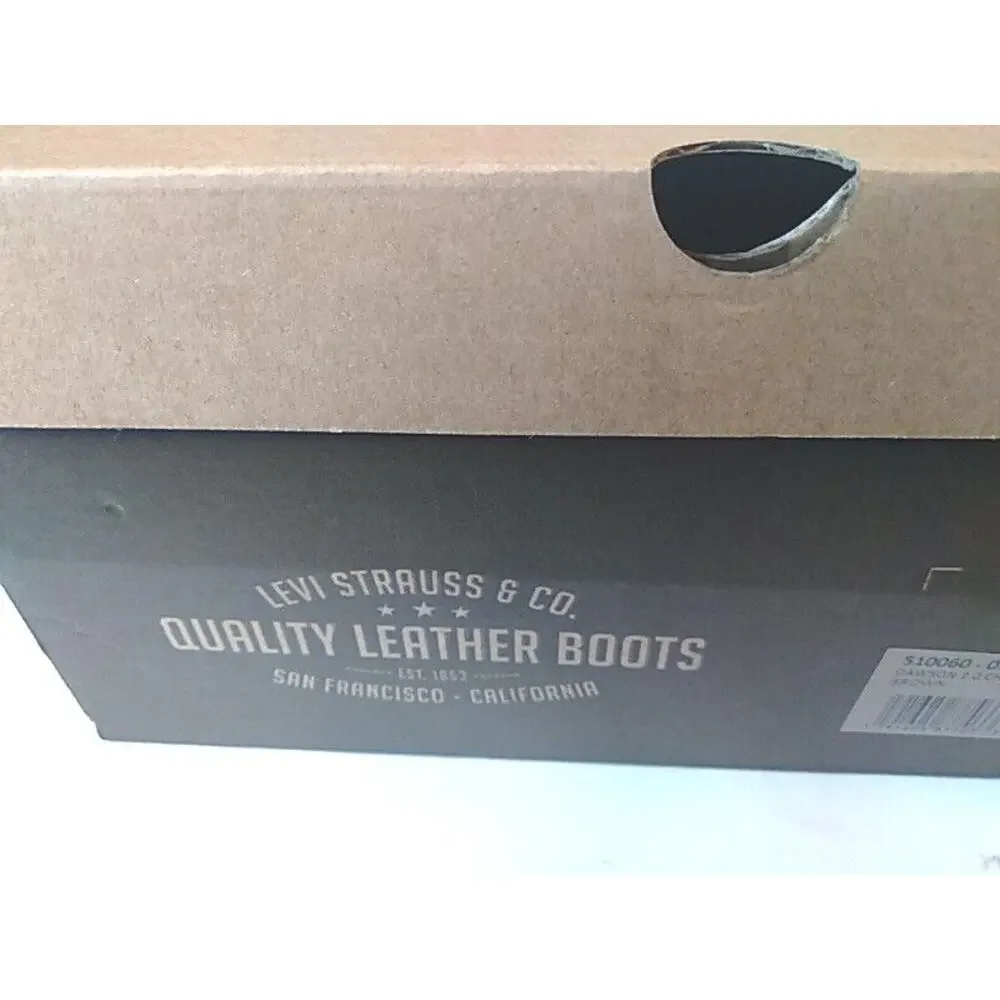 Levi’s Men’s Dawson 2.0 Leather Brown‎ Suede Size 9M US Shoes Boots New with Box